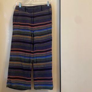 Loft XXSP cropped tribal print culottes